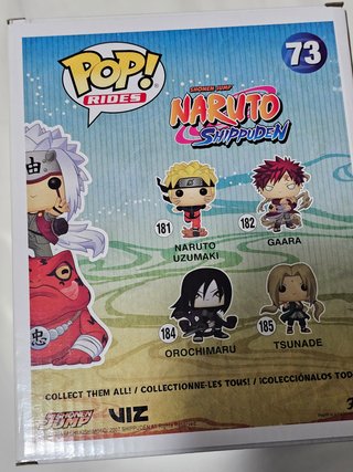 Funko Pop! Naruto Jiraiya con Sapo 73
