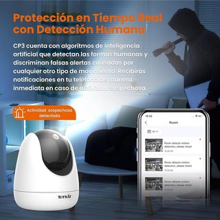 Tenda Cámara Vigilancia Interior 1080P 360°