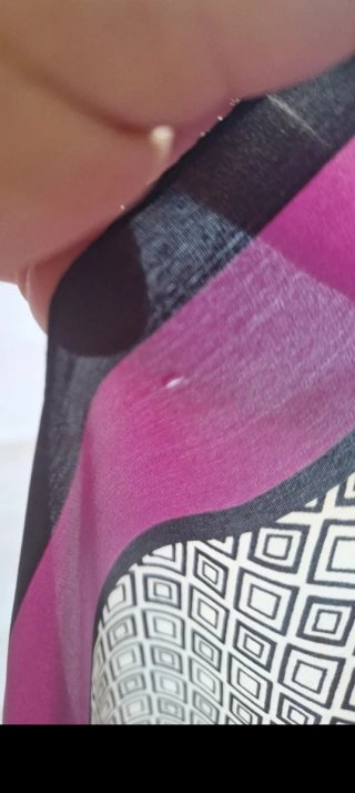 Foulard in seta base fucsia