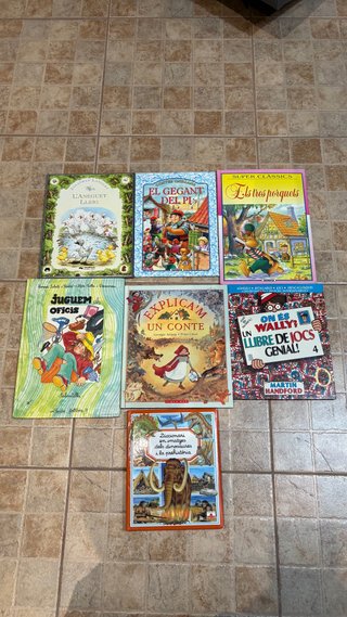 Lote de 7 libros infantiles en Catalán