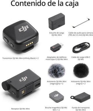 DJI Mic Mini micrófono inalámbrico profesional