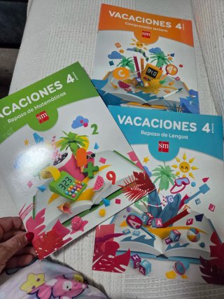 Cuadernillos de repaso vacaciones de sm 4 primaria