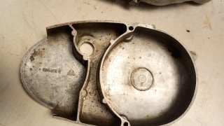 Dos tapas motor Montesa Cota 49cc