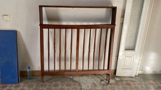 Mueble recibidor madera cubre radiador