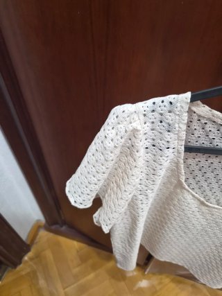Camiseta manga corta blusa blanco