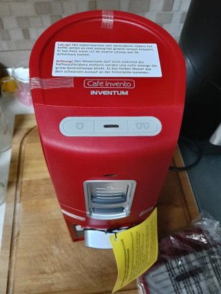 Cafetera INVENTUM HK5R Roja