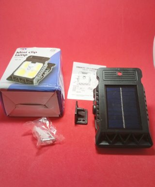 Lámpara solar clip YD-21