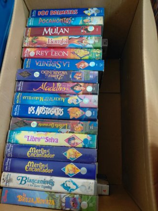 Colección VHS Disney Clásicos