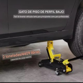 A ESTRENAR!Gato hidráulico 2 toneladas perfil bajo