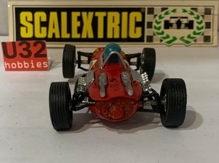 Scalextric Exin BRM f1 rojo hecho en mexico