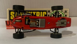 Scalextric Exin BRM f1 rojo hecho en mexico