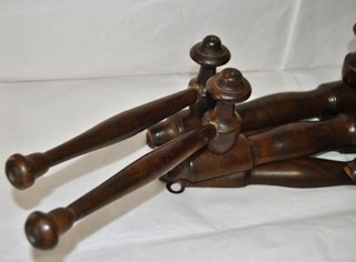 Appendiabiti espandibile in legno