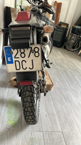 Yamaha DT 125 R Enduro Negra/Plata