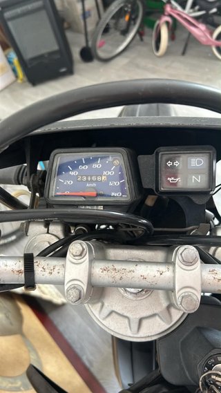 Yamaha DT 125 R Enduro Negra/Plata