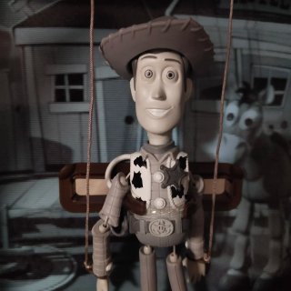 Marioneta Woody Toy Story Colección Mattel Retro