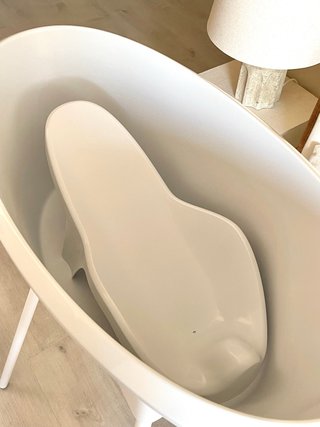 Bañera bebé LUMA con adaptador
