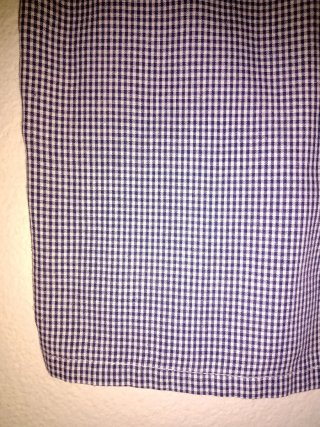 Blusa manga corta cuadros vichi