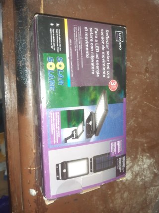 Foco Solar LED Livarno con Sensor
