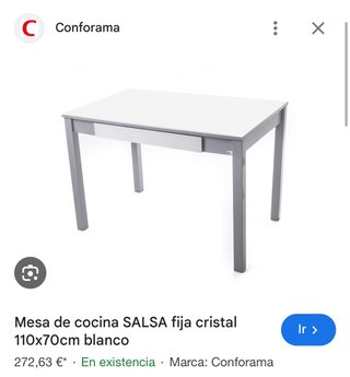 Mesa y 4 sillas de cocina
