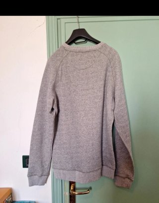 Felpa Rifle grigia cotone