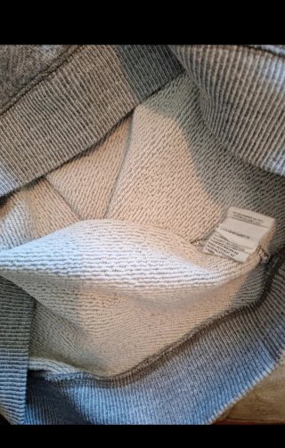 Felpa Rifle grigia cotone