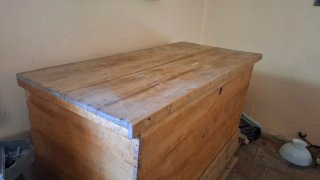 Arcón antiguo de madera