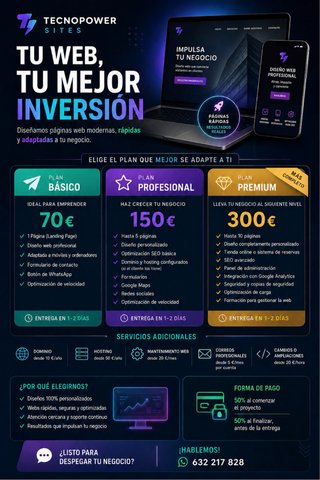Páginas Web Profesionales | Diseño Web y Tiendas