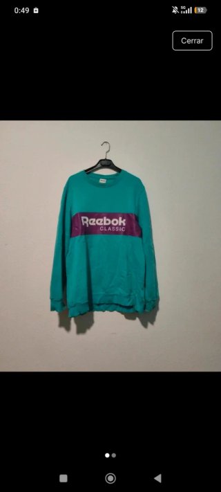 Sudadera Vintage Reebok