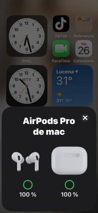 Air pods pro cancelación de ruido
