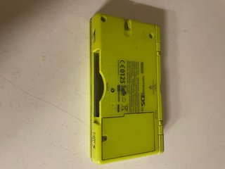 Nintendo ds lite verde lima leer