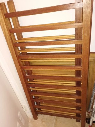 Cuna madera artesanal