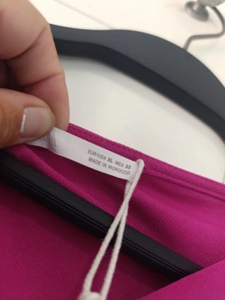 Top Zara de vestir drapeado