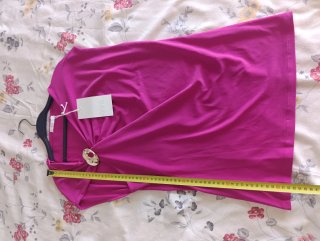 Top Zara de vestir drapeado