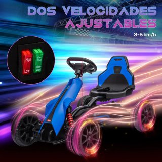 Kart eléctrico niños coche infantil batería 12V