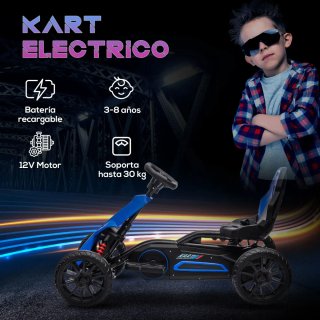Kart eléctrico niños coche infantil batería 12V