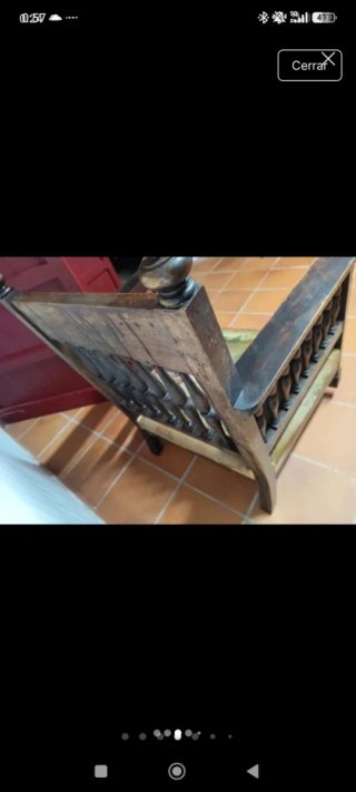 Sillon frailero butaca de madera