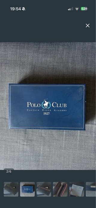 Cartera Polo Club nueva