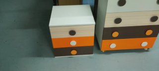Cama infantil con cajones