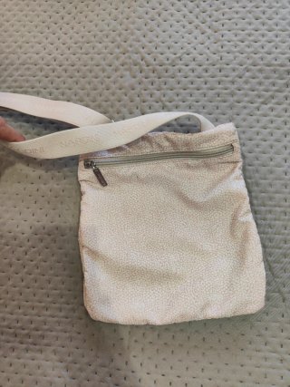 Borsa a tracolla Nardini beige