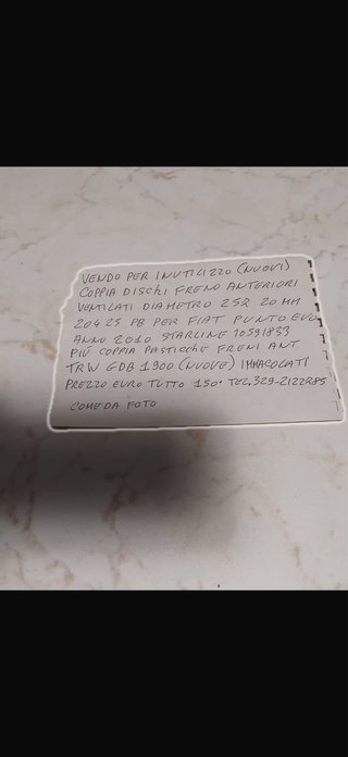 Coppia dischi e freni auto