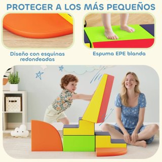 Bloques psicomotricidad espuma suave resistente