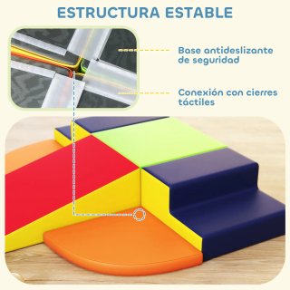 Bloques psicomotricidad espuma suave resistente