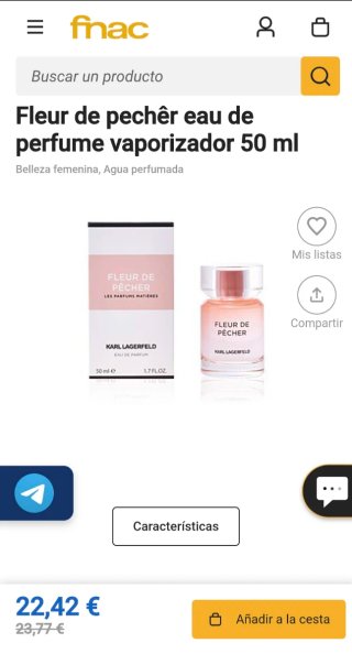 Perfume mujer Fleur de Pecher Karl Lagerfeld 50ml