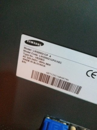 Tv monitor Samsung LCDtv