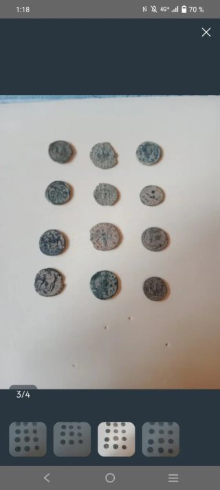 Lote 12 Monedas Romanas Antiguas
