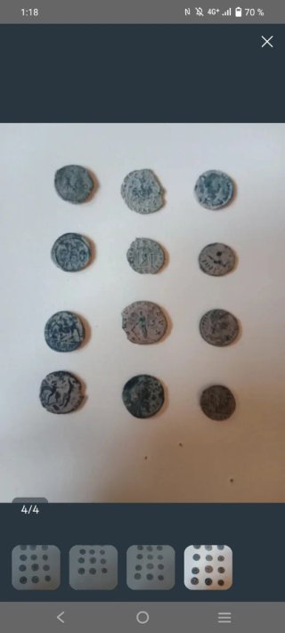 Lote 12 Monedas Romanas Antiguas
