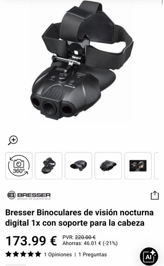 BINOCULARES DE VISION NOCTURNA BRESSER