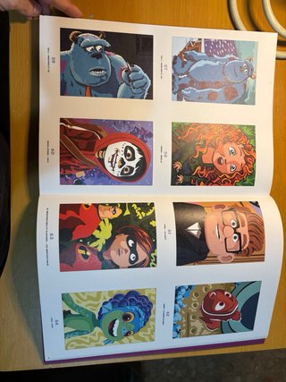 Libro colorear disney pixar
