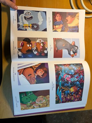Libro colorear disney pixar