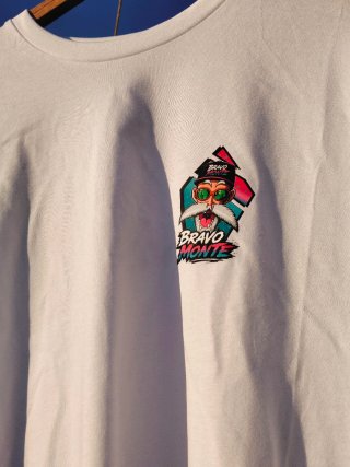 Camiseta Bravo Monte Anime Talla L 100% Algodón